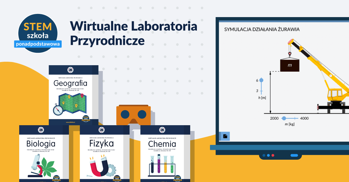 Laboratoria przyrodnicze w szkole ponadpodstawowej z rozszerzoną rzeczywistością