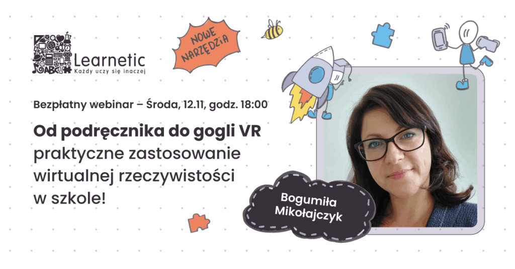 webinar o nowoczesnych technologiach i vr w edukacji