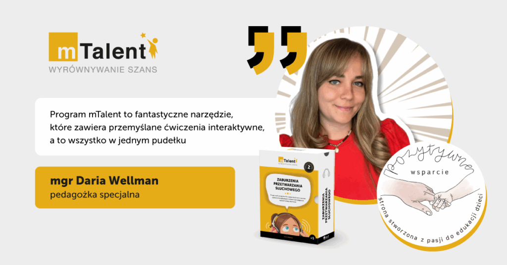 opinia o programie mTalent zaburzenia przetwarzania słuchowego