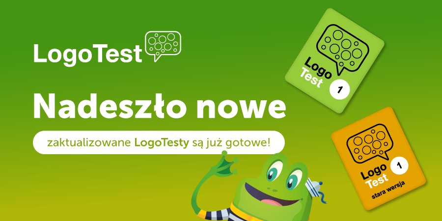 aktualizacja logotestów, czyli interaktywnych kwestionariuszy do badań przesiewowych