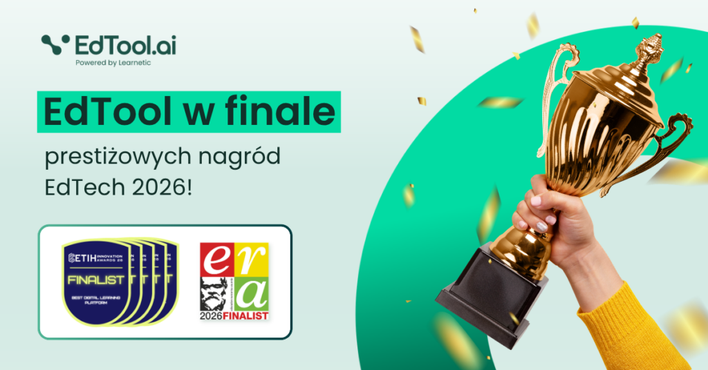 EdTool narzędzie do tworzenia cyfrowych materiałów finalistą konkursów edtech